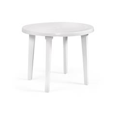 BRAGA MESA RESINA 90Ø BLANCA