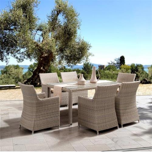 CALMA SILLON COMEDOR TPDO. SUNPROOF BEIGE