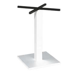 VIRGO PIE MESA ALU. BLANCO 45x45x110H 2