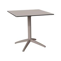CAFE PIE MESA FIJO PP/FIBRA TAUPE