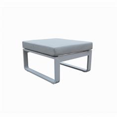 TEKNO REPOSA PIES ALU. BLANCO TPDO. SUNPROOF GRIS