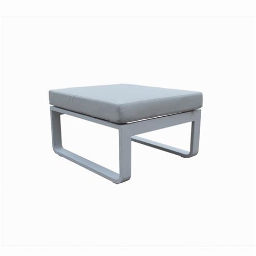 TEKNO REPOSA PIES ALU. BLANCO TPDO. SUNPROOF GRIS
