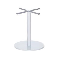 PISCIS PIE MESA ALU. BLANCO 45Øx72H