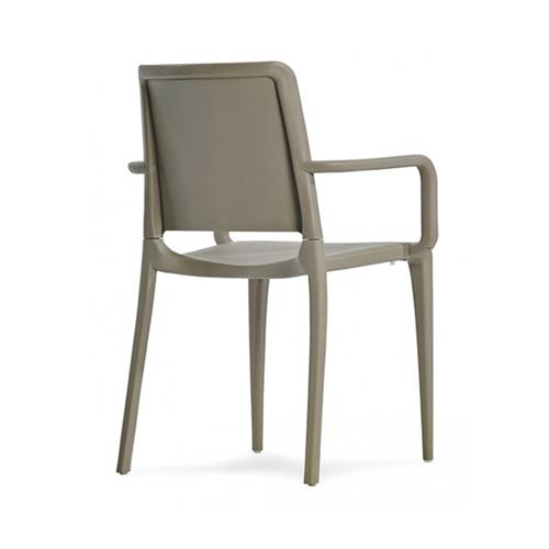 ONE/HALL CONJUNTO MESA Y 4 SILLONES TAUPE