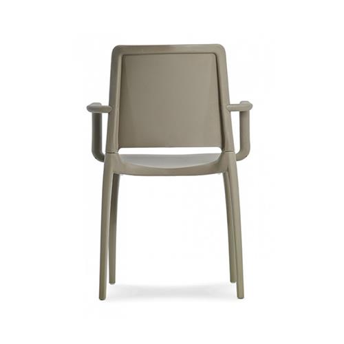 ONE/HALL CONJUNTO MESA Y 4 SILLONES TAUPE