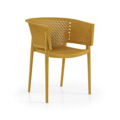 OXY SILLON C/BRAZOS PP/FIBRA MOSTAZA
