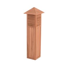 FAROL DE JARDIN TECA