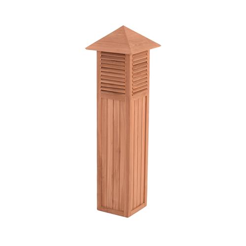 FAROL DE JARDIN TECA
