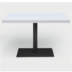 VIRGO PIE MESA ALU. NEGRO 70x40x72H 1T
