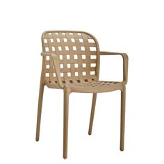 FOUR SILLON PP/FIBRA TAUPE