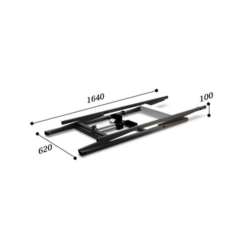 NATUR BASE CAMA 135X190 ELEVABLE MOTOR+7 PATAS