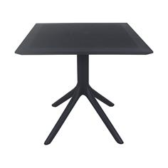 PISA MESA 80X80 PP/FIBRA ANTRACITA