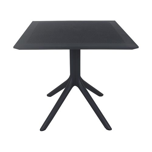 PISA MESA 80X80 PP/FIBRA ANTRACITA