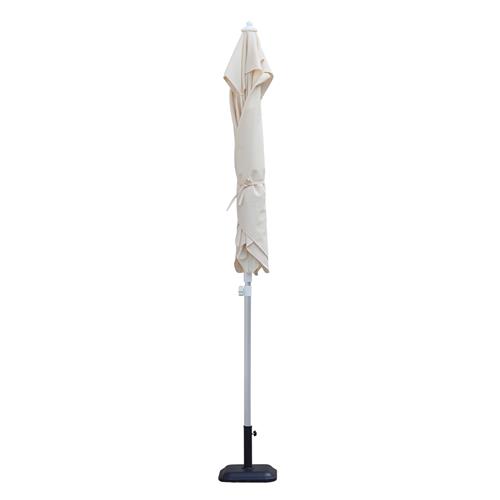 CUADRADO PARASOL ALU. 2x2X10FG8mm TEXTILEN BEIGE