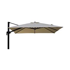 COLGADO PARASOL 3x3 GIRO 360º POLIESTER BEIGE 2
