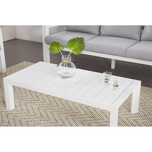 JUNGLE TRESILLO ALU. BLANCO/TPDO. GRIS CLARO