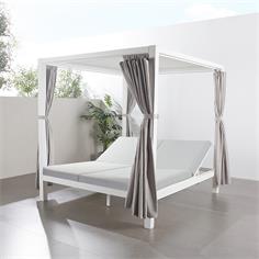 QUEEN CAMA BALINESA ALU. BLANCO