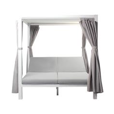 QUEEN CAMA BALINESA ALU. BLANCO 2
