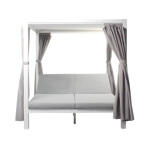 QUEEN CAMA BALINESA ALU. BLANCO