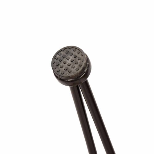 SNAKE TABURETE PE RATTAN C/NATURAL P/MET. NEGRA