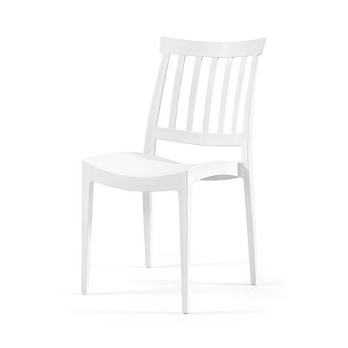 SARA SILLA PP/FIBRA BLANCA