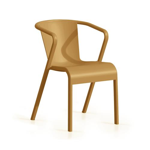 LUSA SILLON PP/FIBRA MOSTAZA